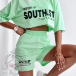 Komplet sportowy South SH miętowy
