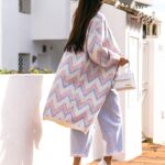 Kardigan kolorowy MiSunny pudrowy