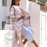 Kardigan kolorowy MiSunny pudrowy