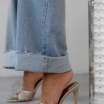 Klapki eleganckie Madam Cosmopolitan złote