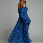 Sukienka maxi NB Boloria niebieska