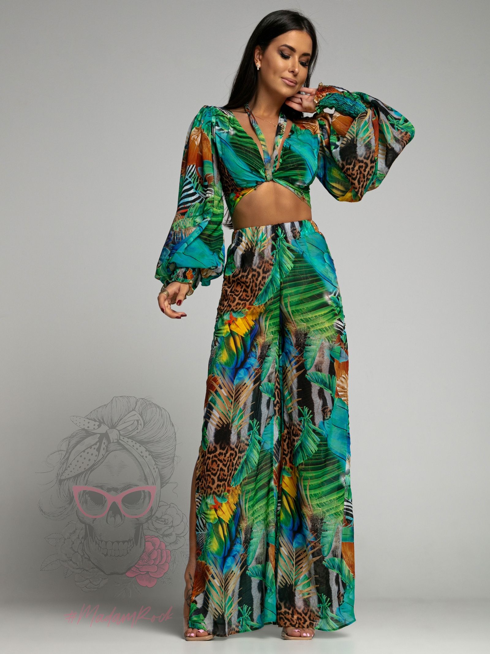 Komplet wakacyjny NB Sabana zielony