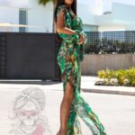 Komplet wakacyjny NB WildFol zielony