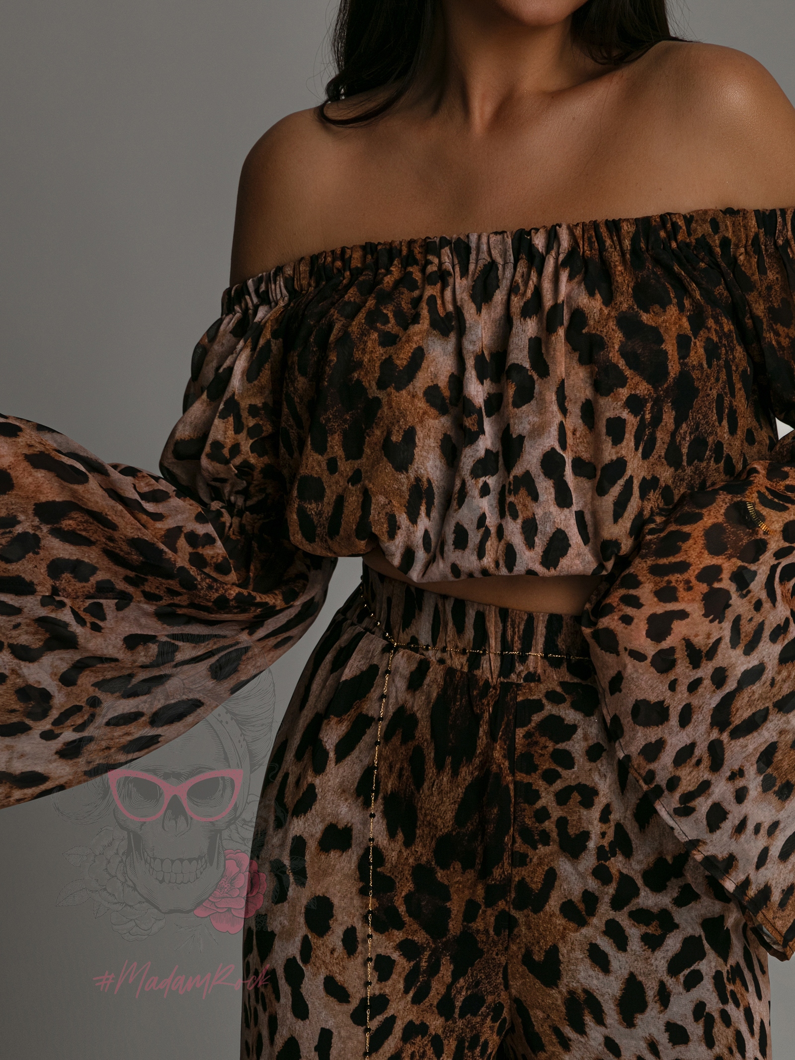 Komplet wakacyjny NB Leor panterka Komplet wakacyjny NB Leor panterka