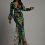 Komplet spodnie + bluzka NB Colibo zielony