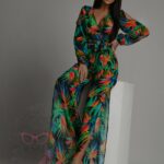 Komplet spodnie + bluzka NB Colibo zielony