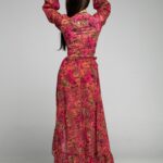 Komplet body plus spódnica Lorca różowy