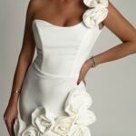 Sukienka mini NB Tomiola ecru