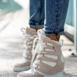 Sneakersy Madam Krua biało-beżowe