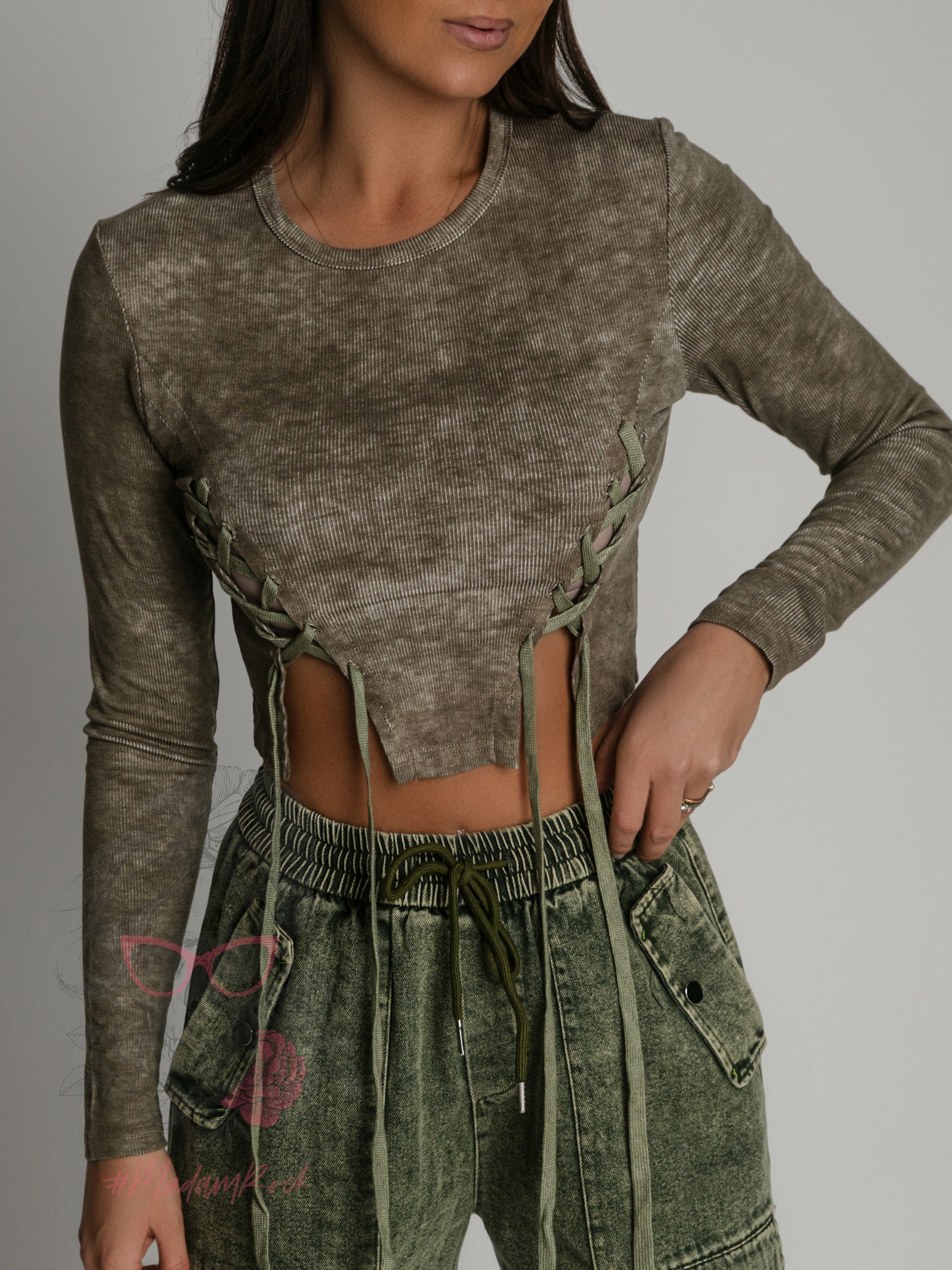 Spodnie cargo Toss khaki Spodnie cargo Toss khaki