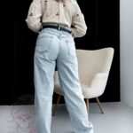 Spodnie jeansowe Gers niebieskie