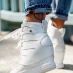 Sneakersy Madam Krua białe