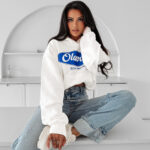 Bluza z kapturem AUTUMN MUSE OLAVOGA ecru