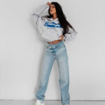 Bluza z kapturem AUTUMN MUSE OLAVOGA szara