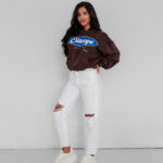 Bluza z kapturem AUTUMN MUSE OLAVOGA brązowa