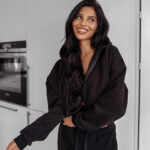 Bluza z kapturem OVERCAST OLAVOGA czarna