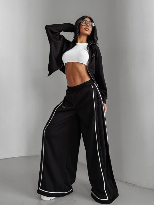 Bluza bez kaptura OLAVOGA SILENT STORM SWEATSHIRT czarna