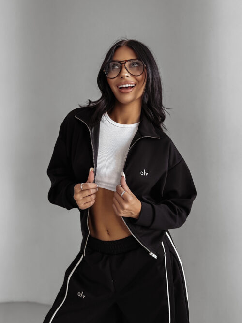 Bluza bez kaptura OLAVOGA SILENT STORM SWEATSHIRT czarna