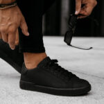 Buty sneakersy męskie PRIVE OLAVOGA czarne