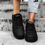 Sneakersy damskie TOLBY OLAVOGA czarne