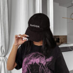 Czapka z daszkiem BLUE HOUR OLAVOGA czarna