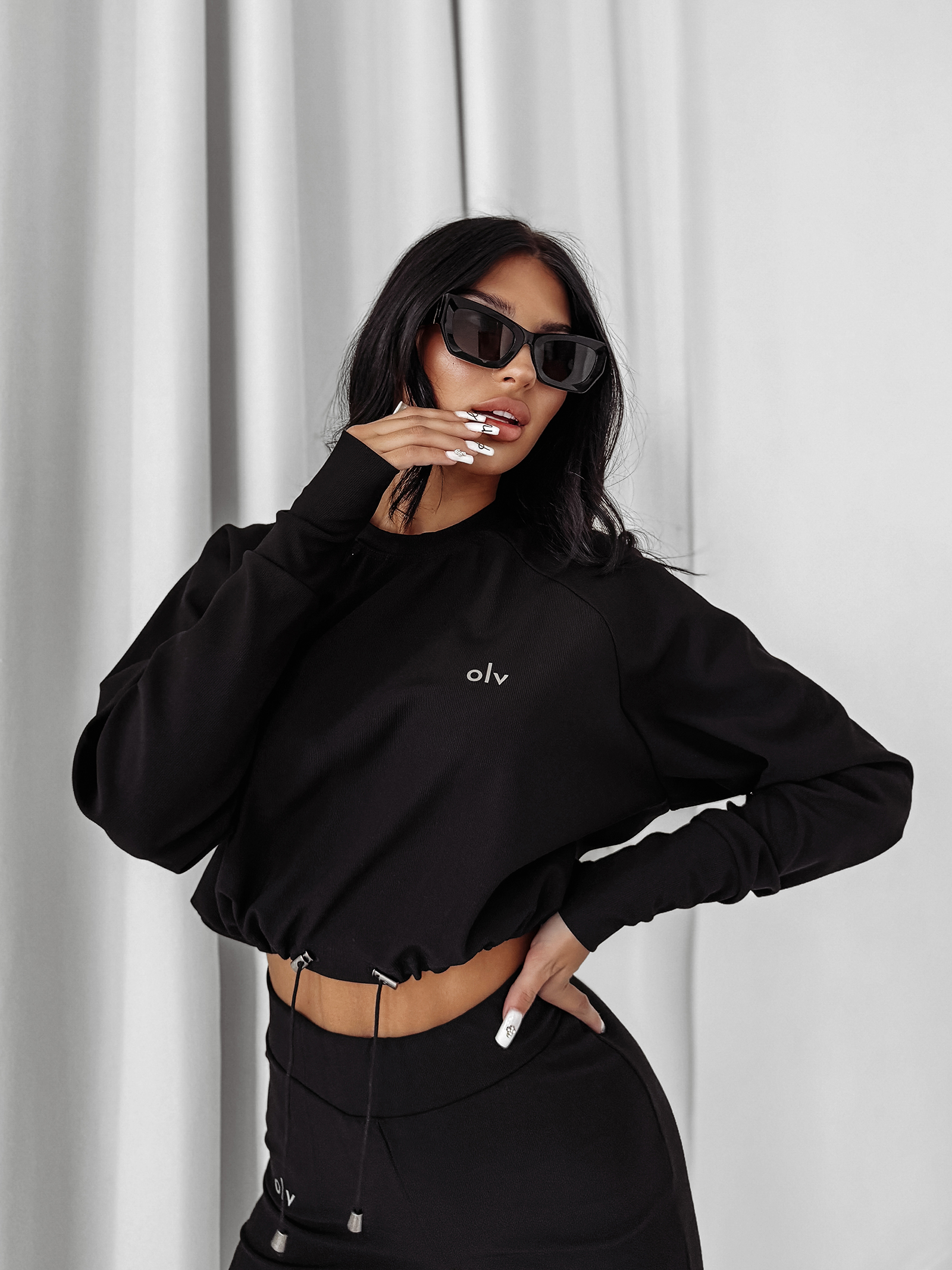 Komplet casualowy OLAVOGA ASHWOOD czarny