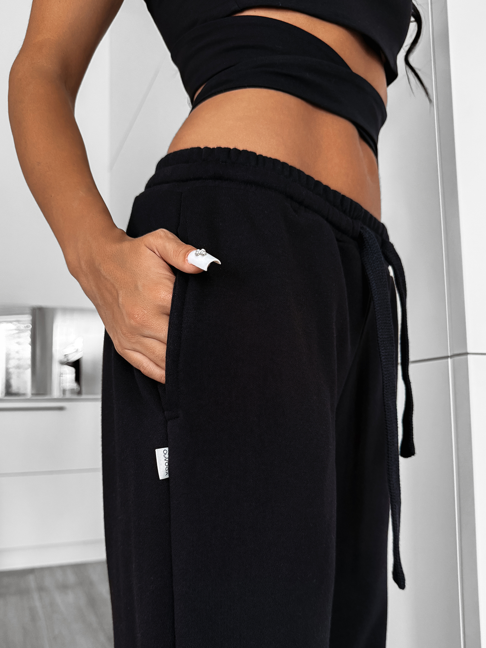 Komplet bawełniany DEW OLAVOGA szary