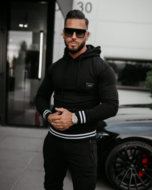 Komplet sportowy męski OLAVOGA VEAR czarny