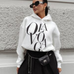 Spódnico-spodenki plisowane OLAVOGA TIDE czarne