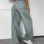 Spodnie jeansowe FASOLITA OLAVOGA niebieskie