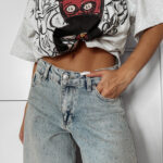 Spodnie jeansowe FASOLITA OLAVOGA niebieskie