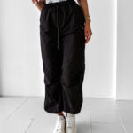 Spodnie cargo RAINY DAY OLAVOGA czarne