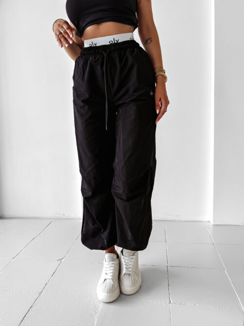 Spodnie cargo RAINY DAY OLAVOGA czarne