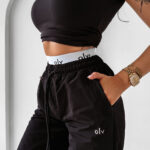 Spodnie cargo RAINY DAY OLAVOGA czarne