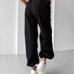 Spodnie cargo RAINY DAY OLAVOGA czarne