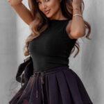 Top klasyczny basic Lole czarny