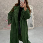 Płaszcz miś Teddy Coat zielony