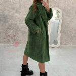 Płaszcz miś Teddy Coat zielony