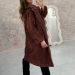 Płaszcz miś Teddy Coat brązowy