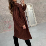 Płaszcz miś Teddy Coat brązowy