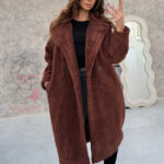 Płaszcz miś Teddy Coat brązowy