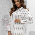 Koszula w paski Klassica biała