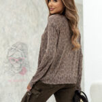 Spodnie jeansowe bojówki Goner czekoladowe