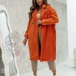 Płaszcz miś Teddy Coat pomarańczowy