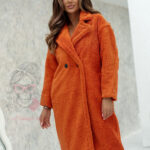 Płaszcz miś Teddy Coat pomarańczowy