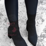 Botki damskie dopasowane Madam Dikaso czarne