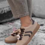 Buty damskie sportowe Minisi beżowe