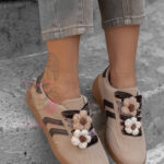 Buty damskie sportowe Minisi beżowe