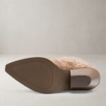 Kozaki kowbojki zamszowe OLAVOGA POINT jasny brąz