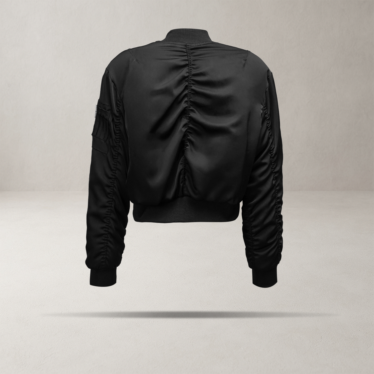 Kurtka bomberka damska OLAVOGA SILENCE czarna